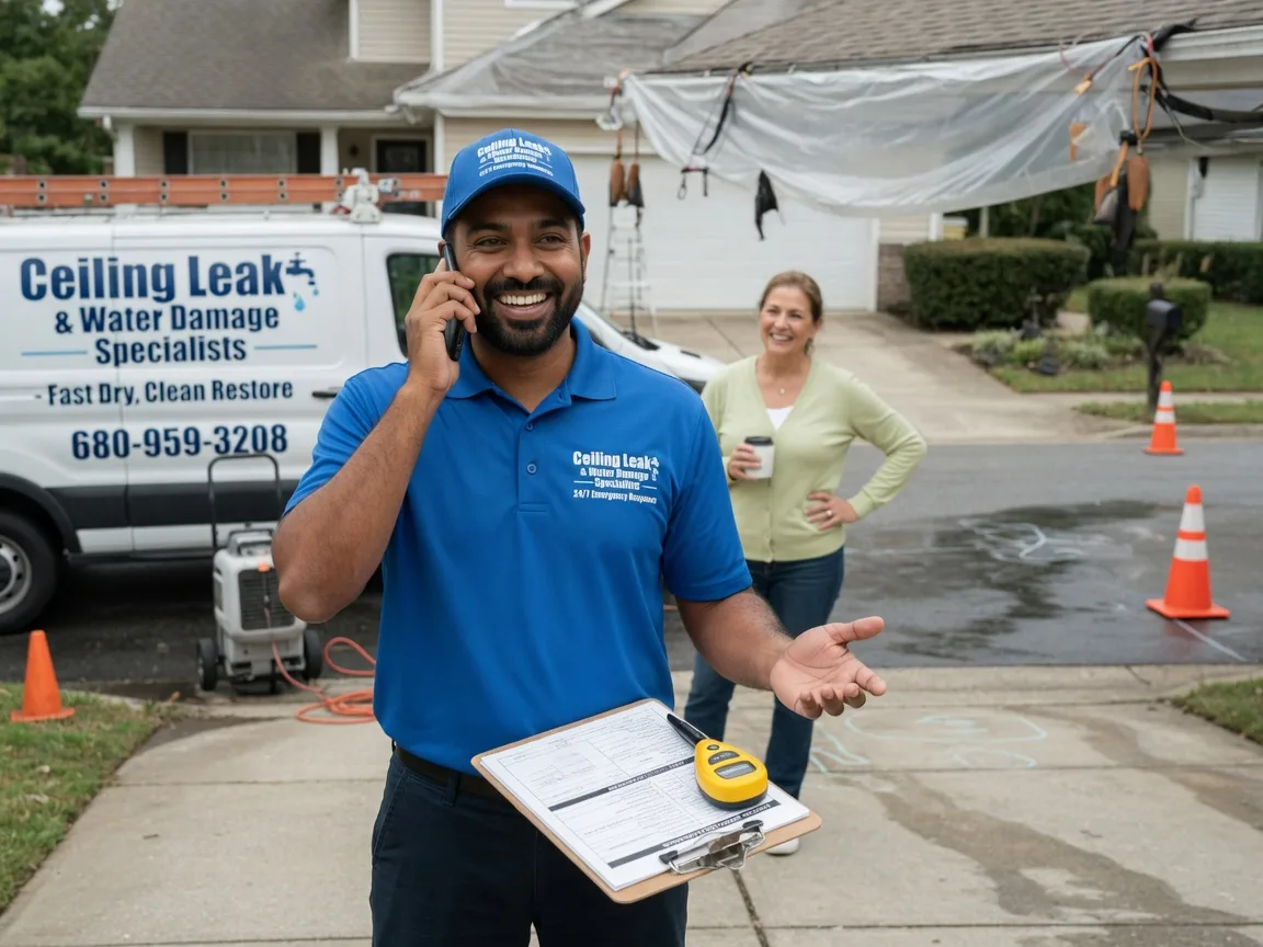 Ceiling Leak Cleanup Nesmith, SC FAQs